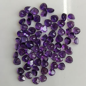 Ametista Africana Natural de 6 mm en Forma de Corazón, Piedras Preciosas Sueltas de la Mejor Calidad para la Fabricación de Joyas - Product Image 4