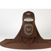 Casquette Hijab Coupe-Vent pour Femme, Personnalisée, Vente en Gros, Designer, en Cuir, Modeste, Respirante, Service OEM, Luxe, pour Femmes Musulmanes Adultes