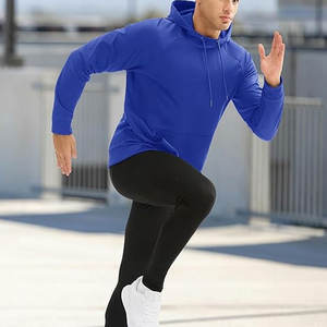 Sweat à capuche court unisexe personnalisé et lourd 500/400gsm en coton épais uni surdimensionné vierge pour hommes Polyester/coton ample à l'avant pour - Product Image 6