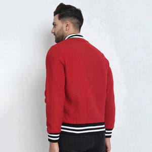 Chaqueta universitaria de lana bordada Chanelle personalizada, última llegada, chaqueta Bomber de alta calidad Letterman Baseball University - Product Image 3