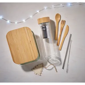 Tundra Sustainable Bamboo <b>Lunchbox</b> for Eco-conscious Consumers - Product Image 3