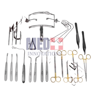 Instruments de réparation de fente palatine de haute qualité ensemble plaque de rétracteur de chirurgie des lèvres outils de chirurgie plastique pour des soins innovants - Product Image 2
