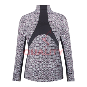 Chemise d'équitation à compression avancée Couche de base thermique Vêtements équestres offrant une flexibilité chaleureuse Confort à vendre - Product Image 4