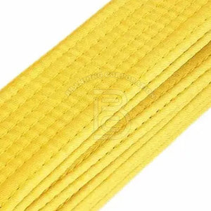 Diseña Tu Propio Cinturón de Jiu Jitsu, Cinturones de Karate de Color Sólido 100% Algodón para Adultos - Product Image 6