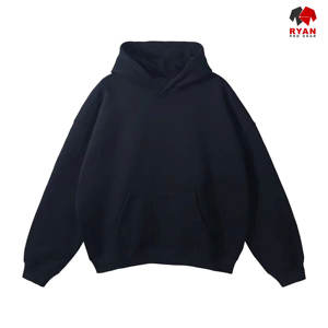 Sweat à capuche pour homme Ryan Pro Gear 100% coton, uni, confortable et respirant, avec logo personnalisé sur le devant, design OEM ODM - Product Image 5