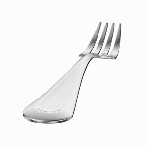 Cuillère en métal, fourchettes à dessert, fruits, restaurant, cuisine, dessert, salade, gâteau, ensemble de fourchettes courtes en argent avec manche en métal, design moderne - Product Image 5