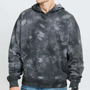 Nouvelle mode cravate teinture à capuche pour hommes respirant confortable à porter coupe-vent haut tendance qualité supérieure hommes cravate teinture sweats à capuche - Product Image 1