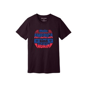 Camiseta de algodón 100% con temas de bondad, estampado de estilo informal, 12 opciones de color, 160-180, colocación de diseño personalizable GSM pesado - Product Image 3