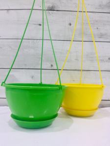 Pot de fleurs rond suspendu pour décoration intérieure et extérieure élégante pour la maison et le jardin - Product Image 3