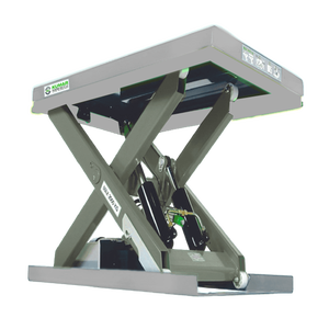 Plataforma de mesa elevadora de tijera hidráulica de alta resistencia, almacén Industrial, fábrica, montaje de solución de equipo de elevación duradero seguro - Product Image 1