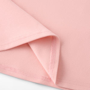 เสื้อยืดครอปสำหรับผู้หญิงเสื้อยืดคอกลมสีเบจทำจากผ้าฝ้าย8% สแปนเด็กซ์เข้ารูปทันสมัยสำหรับฤดูร้อน - Product Image 5