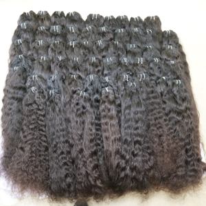 Extensiones de cabello sedoso Virgen sin procesar vietnamita Paquetes de cabello de trama doble natural con estilos de rizos ondulados Cabello humano indio - Product Image 5