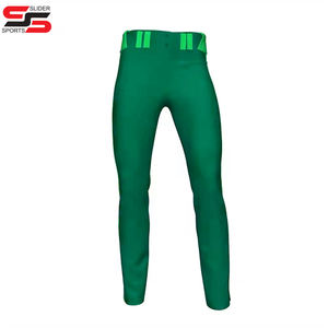 Pantalon de baseball imprimé personnalisé de sublimation pour hommes pantalons de baseball de l'équipe bleue de haute qualité pour hommes adultes - Product Image 4