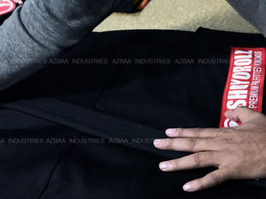 FABRICANTES DE ALTA CALIDAD NEGRO PESO PESADO 100% PRESHRINK MARCA BJJ GIs BJJ uniformes - Product Image 4