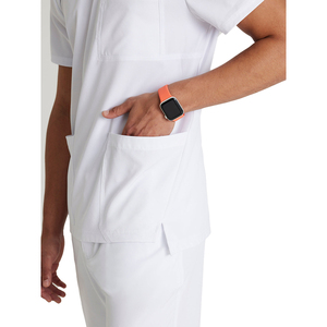 Uniformes d'infirmière et de médecin personnalisés de haute qualité respirant unisexe couleur personnalisée hôpital costume de gommage médical ensemble à manches courtes - Product Image 5