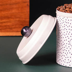 Tarro de almacenamiento de acero inoxidable Premium Tarro de almacenamiento de acero inoxidable elegante y duradero para una frescura duradera - Product Image 4