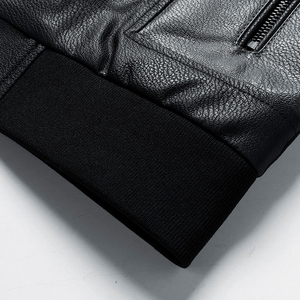 Premium New Style <b>Leather</b> <b>Jacket</b> For Men 2025 New Fashion <b>Long</b> Sleeve Custom <b>Jacket</b> For Men For Winter All Sizes Available - Product Image 5