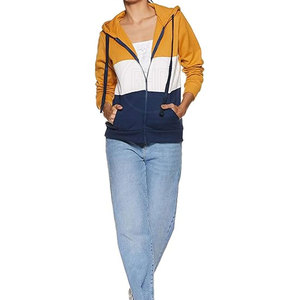เสื้อฮู้ดมีซิปสำหรับผู้หญิงผู้ใหญ่เสื้อฮู้ดลำลองมีซิป - Product Image 4