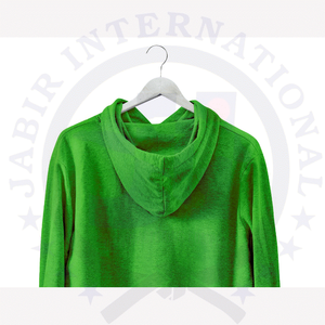 Sudadera con capucha de algodón 100% de gran tamaño personalizada, jersey con hombros caídos, ropa de calle, sudaderas con capucha sólidas de invierno con diamantes de imitación digitales - Product Image 6