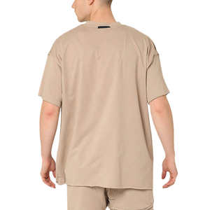 Broderie personnalisée pour T-Shirt Coton/Fibre de Bambou Séchage rapide Écologique Respirant Entreprise Uniforme OEM Approvisionnement d'usine - Product Image 4