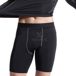 Compression <b>Shorts</b> Solid Pattern Breathable Quick Dry Eco-Friendly <b>for</b> Outdoor Activities Travel Daily Warm Weather Wear - Product Image 3