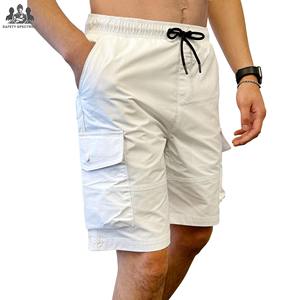 Pantalones Cortos Cargo para Hombre, Estilo Moderno, Hechos a Medida, 100% Algodón, Color Sólido, Transpirables, de Secado Rápido, con Botones, Precio Bajo - Product Image 2