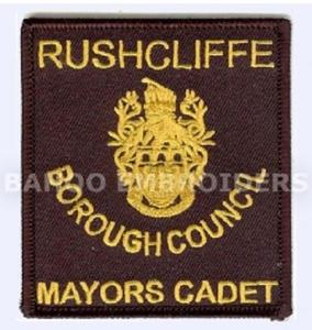 <b>MACHINE</b> EMBROIDERED <b>BADGE</b> - Product Image 1