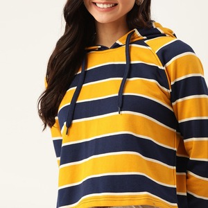 เสื้อฮู้ดขนแกะคอตตอน100% สำหรับผู้หญิงแขนยาวผ้านุ่มปักโลโก้ได้ตามต้องการสวมใส่ได้ทุกวันหน้าหนาว - Product Image 1