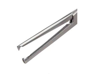Stainless Steel Kocher Curved Hemostatic Forceps 14 cm Surgical Clamp Instrument Tissue Holding Medical Surgical <b>Tool</b> - Product Image 4