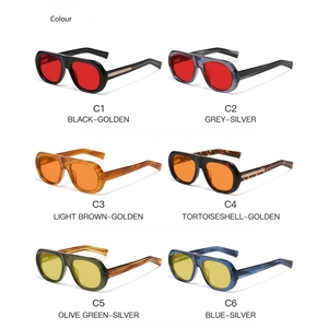 SR Brand Cat <b>Eye</b> Full Rim Blue Light Blocking Glasses Orange Lenses Red Lens Anti Blue-light Filter Eyewear for Outdoor Use Gift - Product Image 4