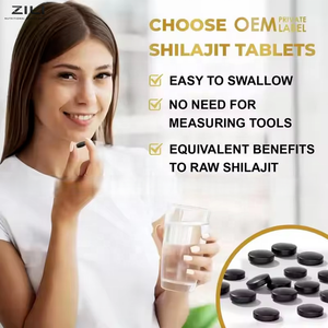 Tabletas de Shilajit Puro al Por Mayor OEM, Tabletas de Resina de Shilajit 100% Naturales, Ricas <span class=keywords><strong>en</strong></span> Minerales, Potenciador de Energía - Product Image 5