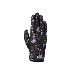 Guantes de equitación ligeros de invierno para mujer, con agarre de cuero, para montar a caballo, para jóvenes, para exteriores, de dedo completo, con muñequera ajustable - Product Image 2