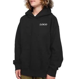 เสื้อฮู้ดดี้ลำลองสำหรับเด็กผู้ชาย ราคาขายส่ง พร้อมบริการออกแบบโลโก้ตามสั่ง ทรงไหล่ตก ผ้าอุ่น ใส่สบายและทันสมัย ปี 2026 - Product Image 1