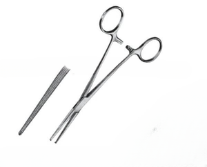 Pinces hémostatiques délicates manuelles en acier inoxydable de qualité supérieure, 16 cm, certifiées CE, instruments chirurgicaux - Product Image 5