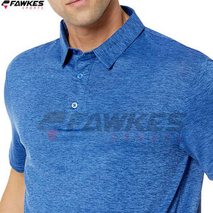 100% coton fait à manches courtes taille adulte hommes Polo en gros meilleure vente couleur personnalisée hommes Polo chemise - Product Image 3