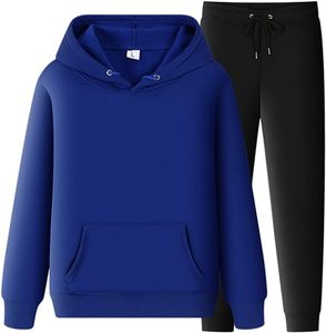 Venta al por mayor personalizable de los hombres casuales de 2 piezas de manga larga chándal de lana transpirable con capucha chándales pantalones largos para el invierno - Product Image 3