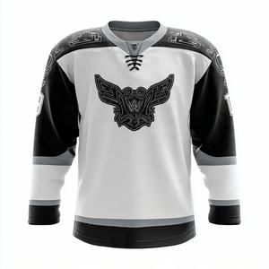 Uniforme de Hockey sobre Césped Personalizado de Alta Calidad, Camisetas de Hockey sobre Hielo al por Mayor, 100% Poliéster Sublimado, Conjuntos de Hockey sobre Hielo Lavados - Product Image 2