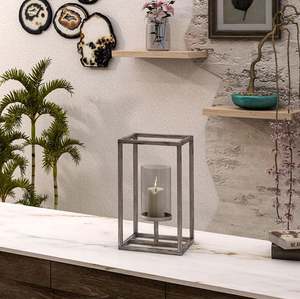 Solid wood luxury tabletop votive holder indoor & outdoor tealight candle holder home hotel office wedding <b>party</b> <b>decoration</b> - Product Image 4