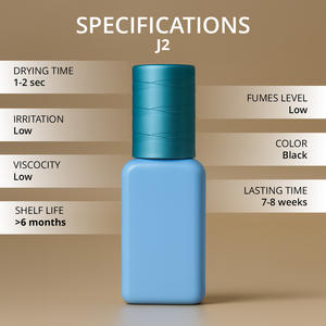 กาวต่อขนตาแบบแห้งเร็ว 1-2 วินาที ยี่ห้อ Private Label แพ็คพรีเมียม รับผลิต OEM อุปกรณ์ต่อขนตา - Product Image 2