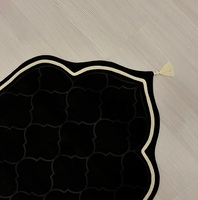 Tapis de Prière Épais en Mousse, Tapis de Prière Musulman, Tapis Islamique sur Mesure, Design Turc Personnalisé, Tapis Islamique Musulman à Gland