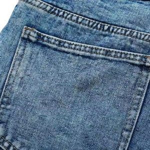 OEM Wholesale Unisex Denim <b>Shorts</b> Solid Cotton Embroidered Pant <b>Quick</b> <b>Dry</b> Breathable Unisex <b>Short</b> Denim Pant <b>Men</b> - Product Image 4