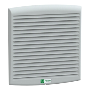 Per SCHNEIDER ELECTRIC NSYCVF300M115PF ClimaSys Ventilazione Forzata IP54 300m³/h 115V Griglia di Uscita con Filtro G2 Elettrico - Product Image 1