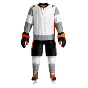 Uniformes de hockey sobre hielo cómodos y transpirables Venta caliente Diseño único Uniformes de hockey sobre hielo de alta calidad para hombres Precio razonable - Product Image 2