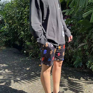 Pantalones cortos de gimnasia para hombre 6XL personalizados, pantalones cortos de malla con cintura elástica, estampado sublimado a todo color, conjuntos de pantalones cortos negros informales de primera calidad con patrón - Product Image 6