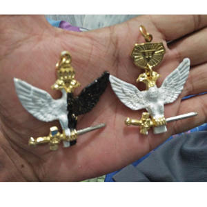 MASONIC JEWEL Grand and Grand Chosen Knight Jewel Silver Mason Masonic sticker in metal zinc alloy Freemason Masters Jewel - Product Image 4