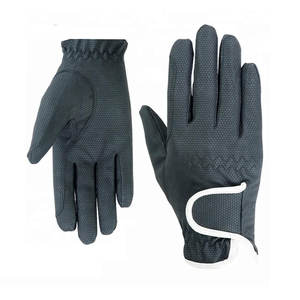 Gants d'équitation équestres professionnels gants d'équitation personnalisés en cuir synthétique pour hommes gant d'équitation anti-fendu - Product Image 6