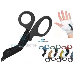 Kahlu กรรไกรตัดแผลสแตนเลสสีดำใช้ซ้ำได้พร้อมพิมพ์โลโก้ออกแบบได้ตามต้องการ - Product Image 2