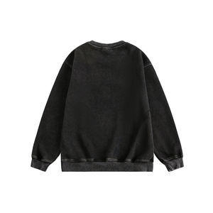 เสื้อฮู้ดของผู้ชายเสื้อสเวตเชิ้ตผ้าฝ้ายหลากสี500 GSM ขนาดโอเวอร์ไซส์สำหรับฤดูหนาวโลโก้ที่กำหนดเอง - Product Image 3