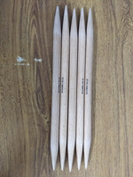 Aiguilles à tricoter en bois à Double pointe fabriquées en inde, meilleur fabricant, étiquette personnalisée, emballage, marquage, quantité minimale de commande, vente chaude