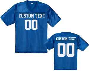 Camiseta de manga corta con cuello en V para hombre y mujer, ropa de calle deportiva Unisex, camisetas para niños, camiseta de fútbol americano - Product Image 5